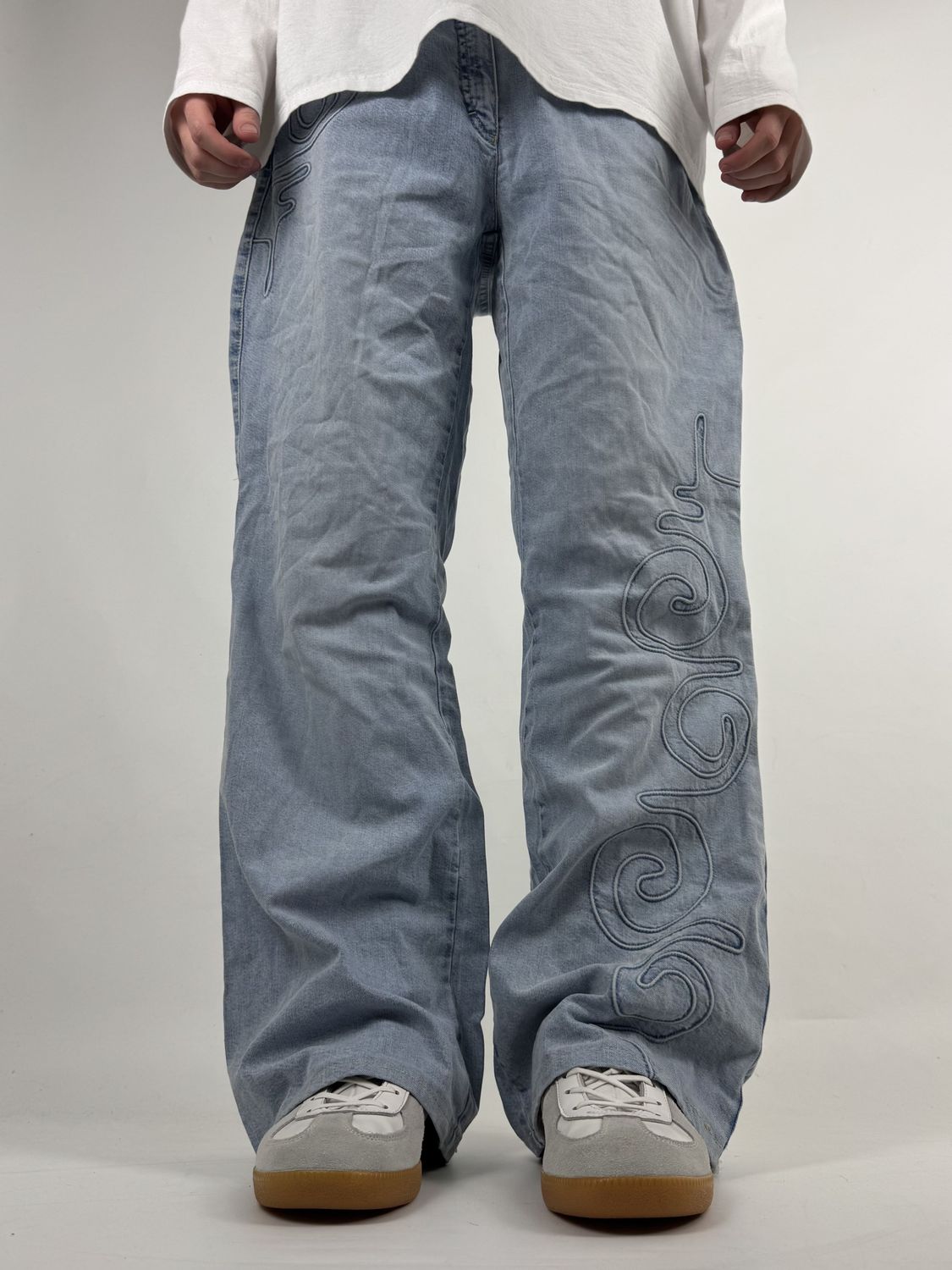 Spodnie Wide Leg (L)