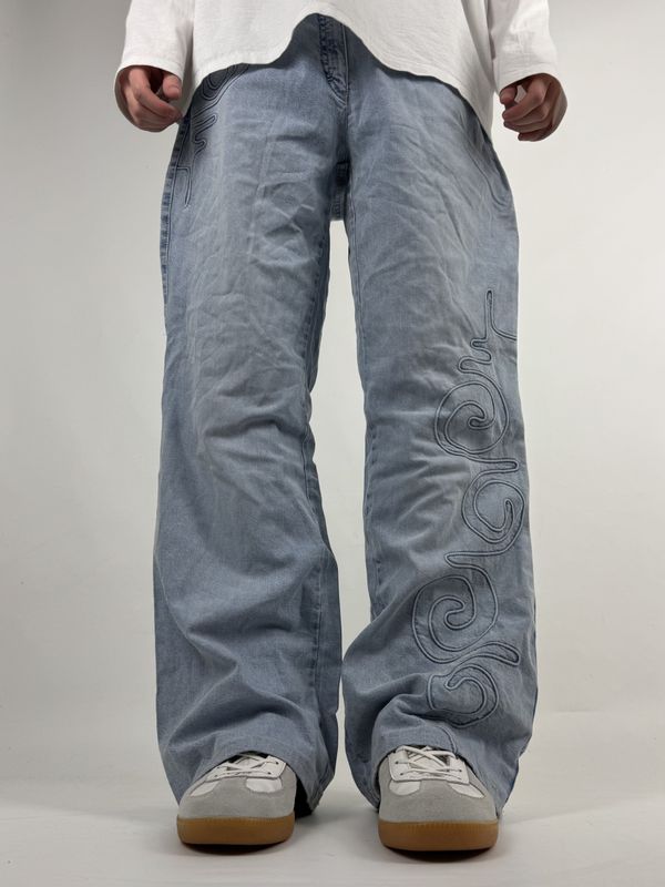 Spodnie Wide Leg (L)