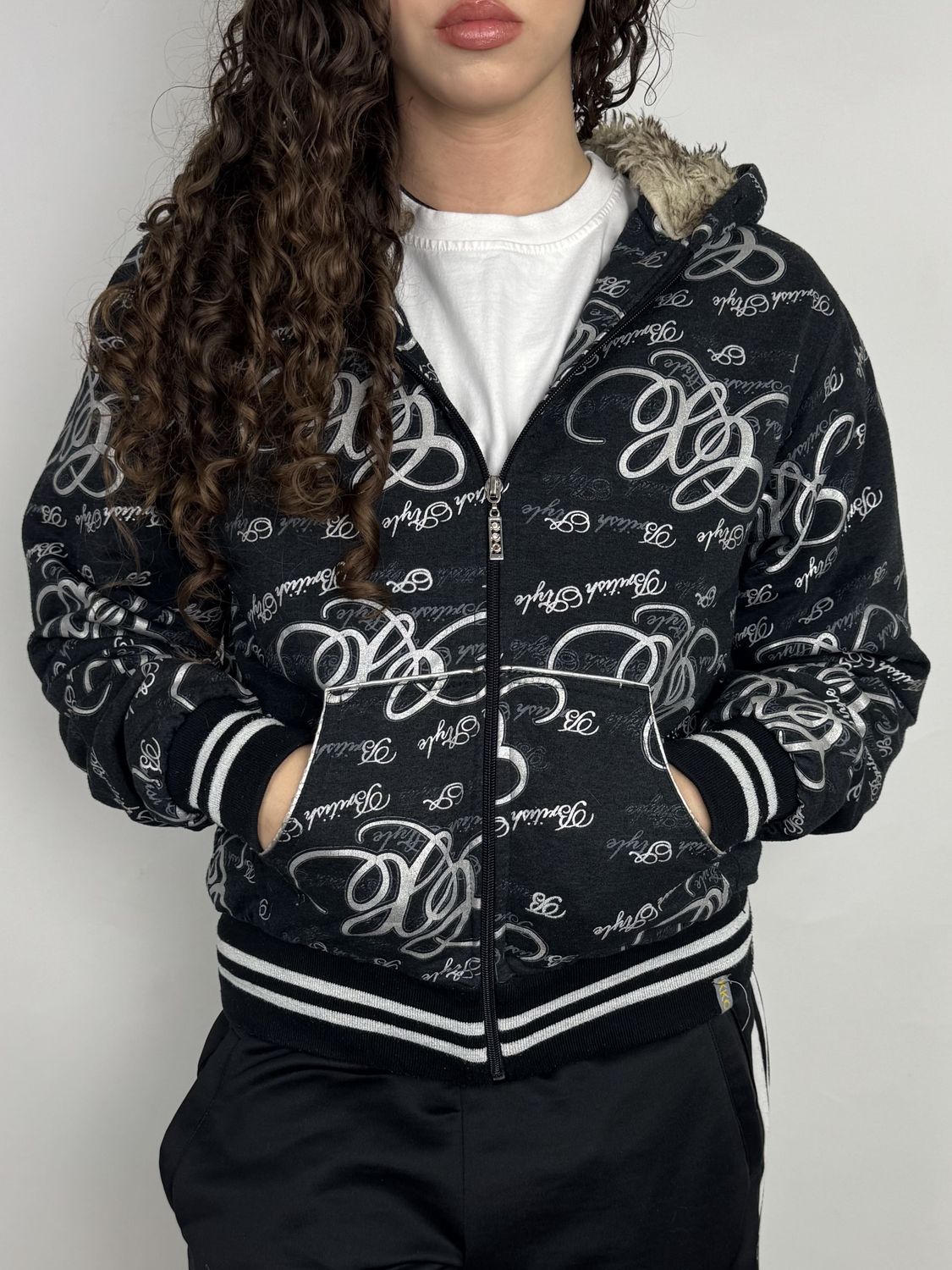 Bluza rozpinana Y2K (Damskie XS)