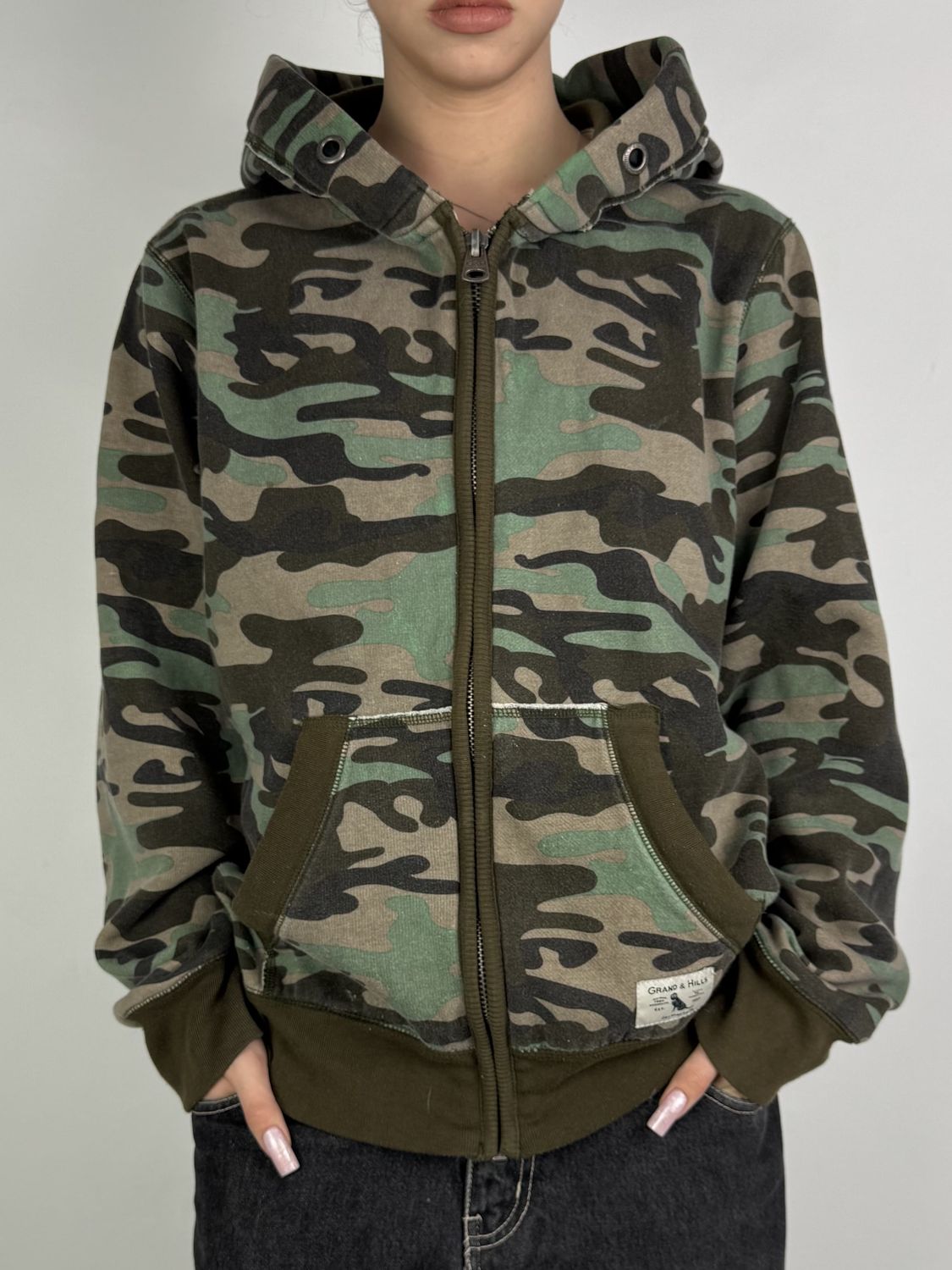 Bluza rozpinana Camo (S)
