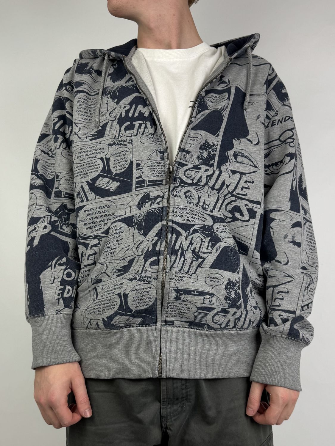 Bluza rozpinana Fullprint (M)