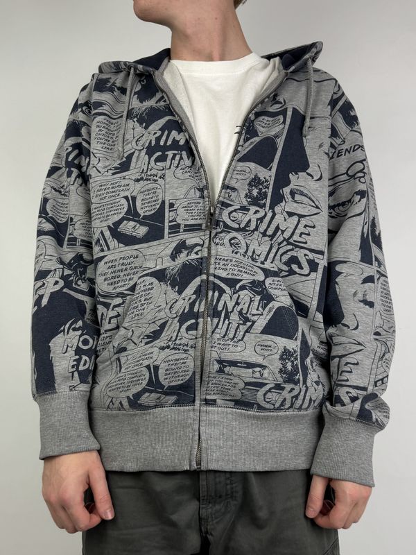 Bluza rozpinana Fullprint (M)