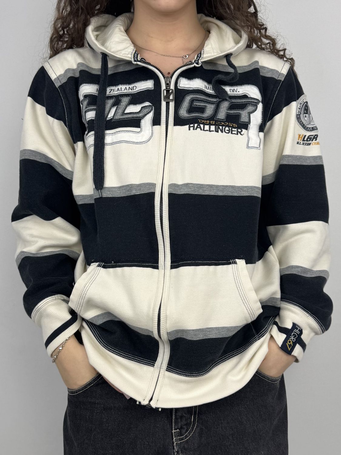 Bluza rozpinana Fullprint (S)