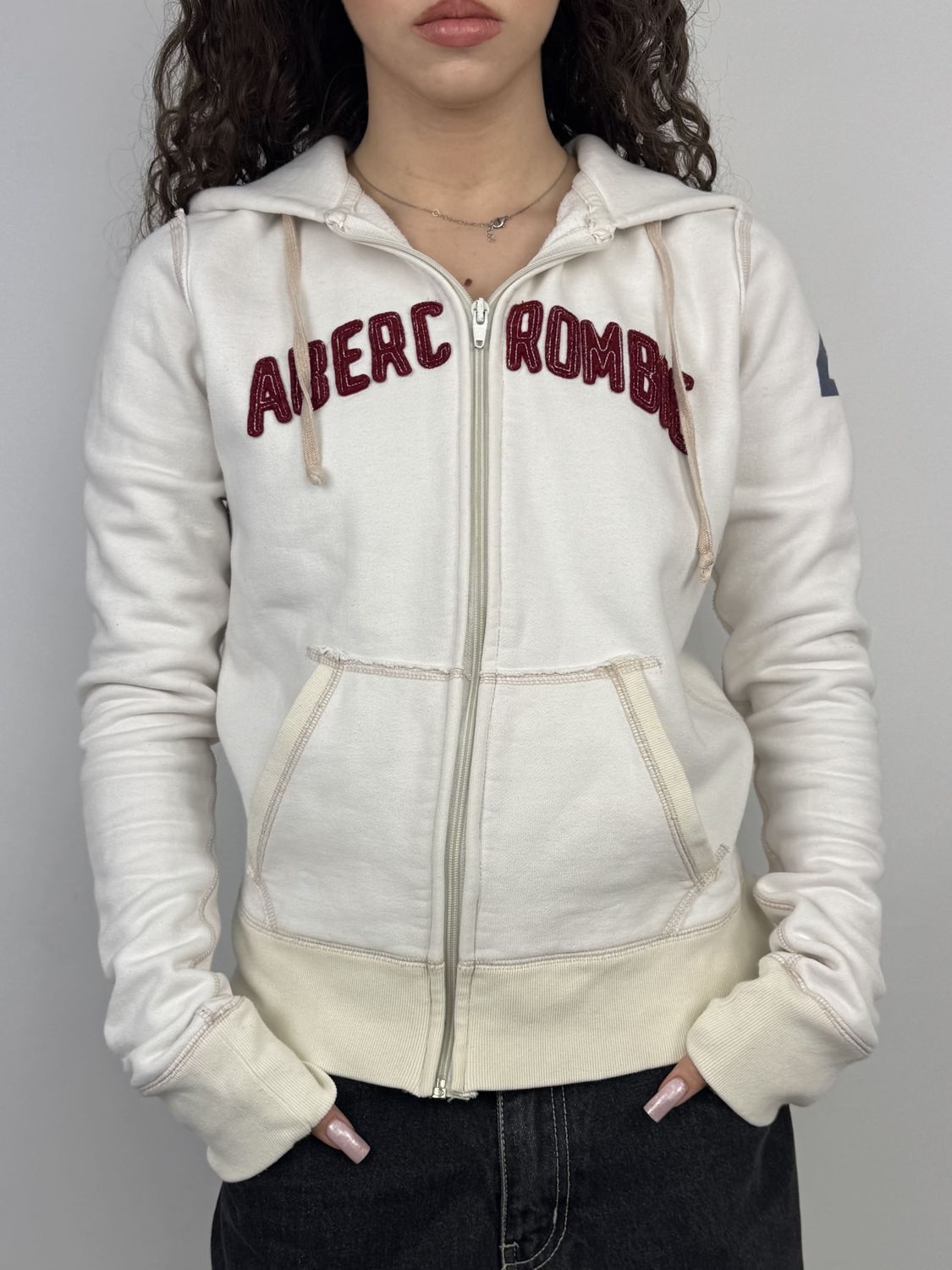 Bluza rozpinana Abercrombie &amp; Fitch (Damskie M)