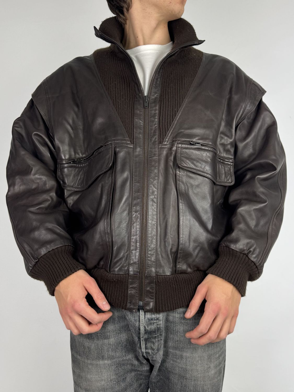 Kurtka Skórzana (L)