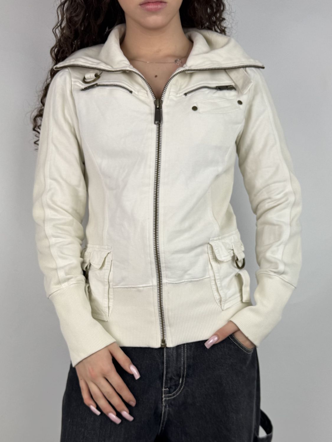 Bluza rozpinana Y2K (Damskie S)