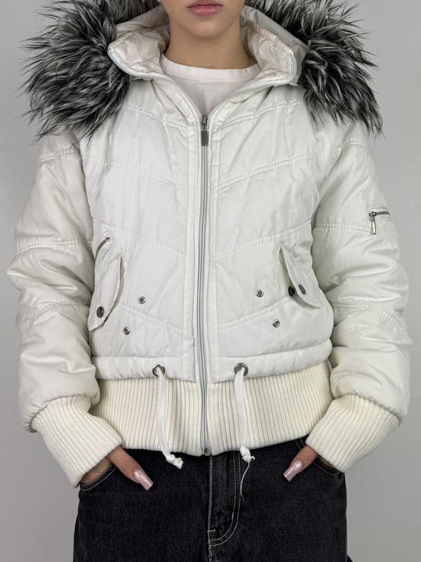 Kurtka Bomberka Futerko (Damskie M)