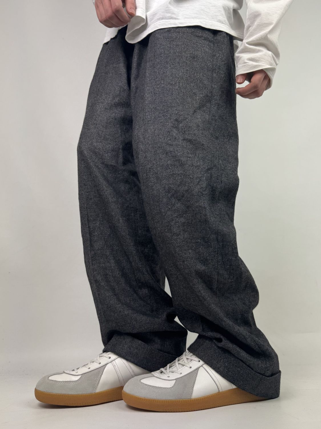 Spodnie Materiałowe Wiskoza (XL)