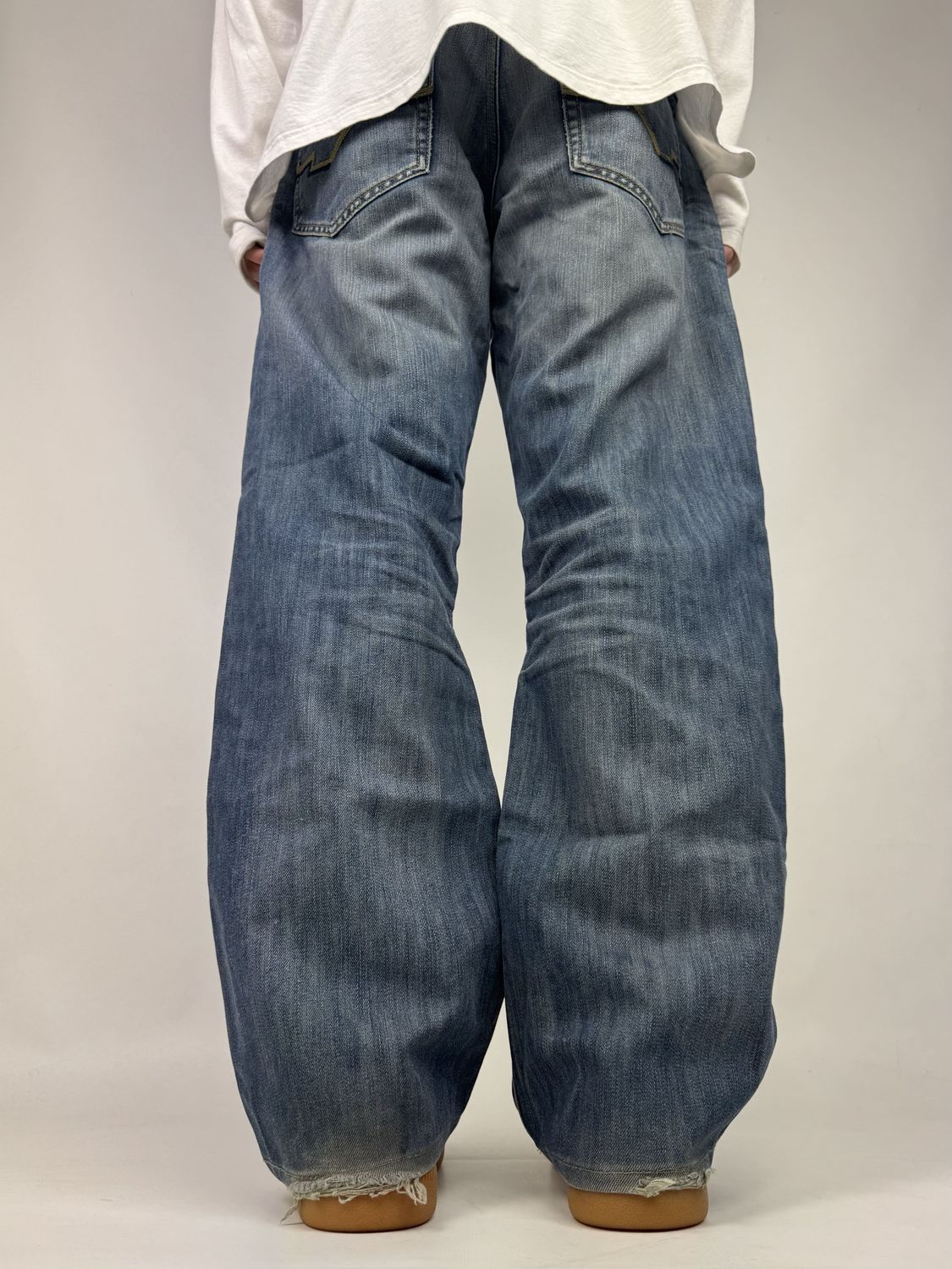 Spodnie Fishbone Baggy (L)