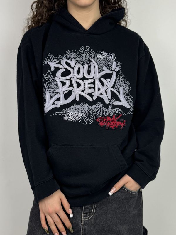 Bluza z kapturem Graffiti (S)