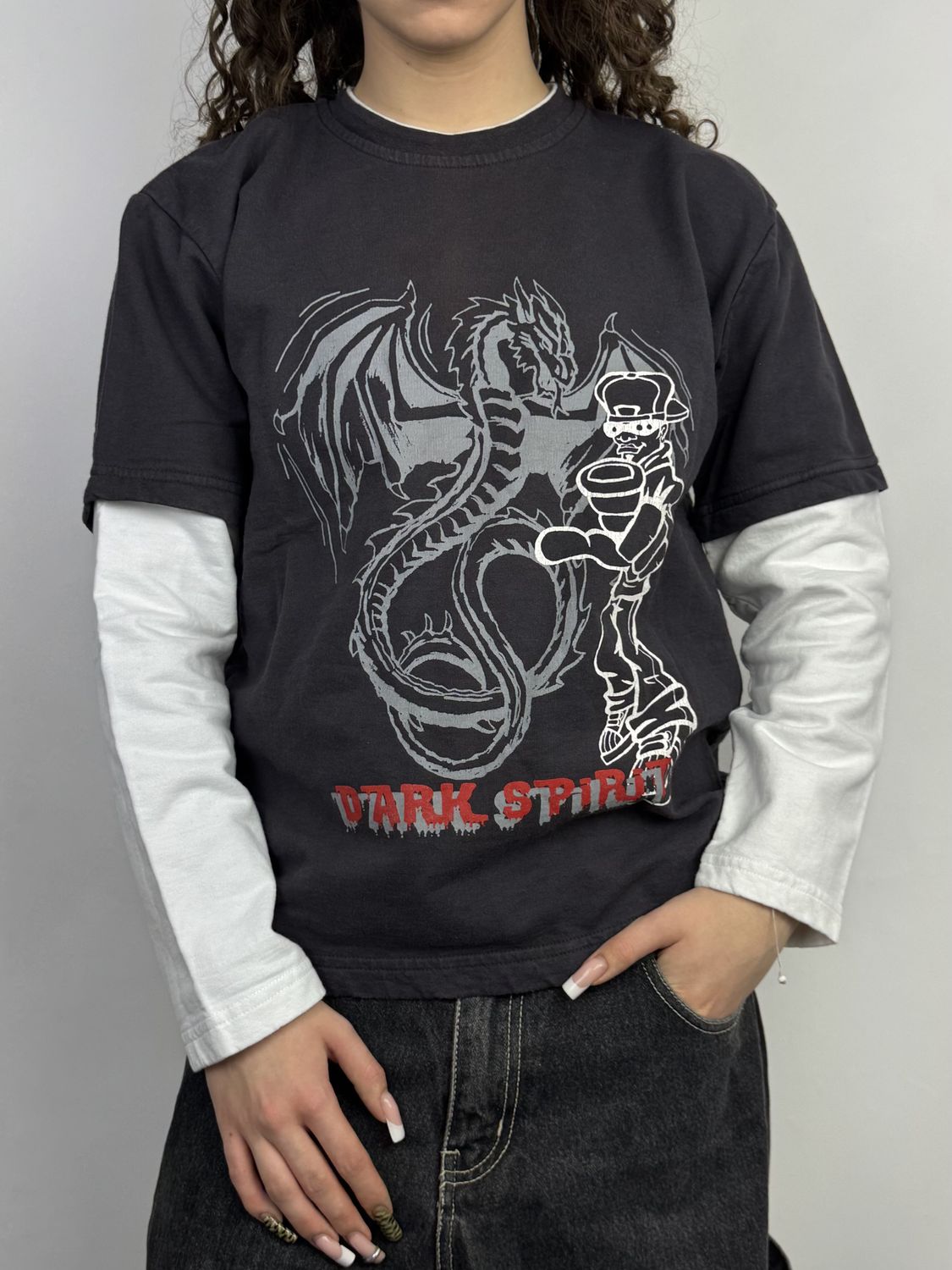 Longsleeve Dark Spirit (Damskie XS)