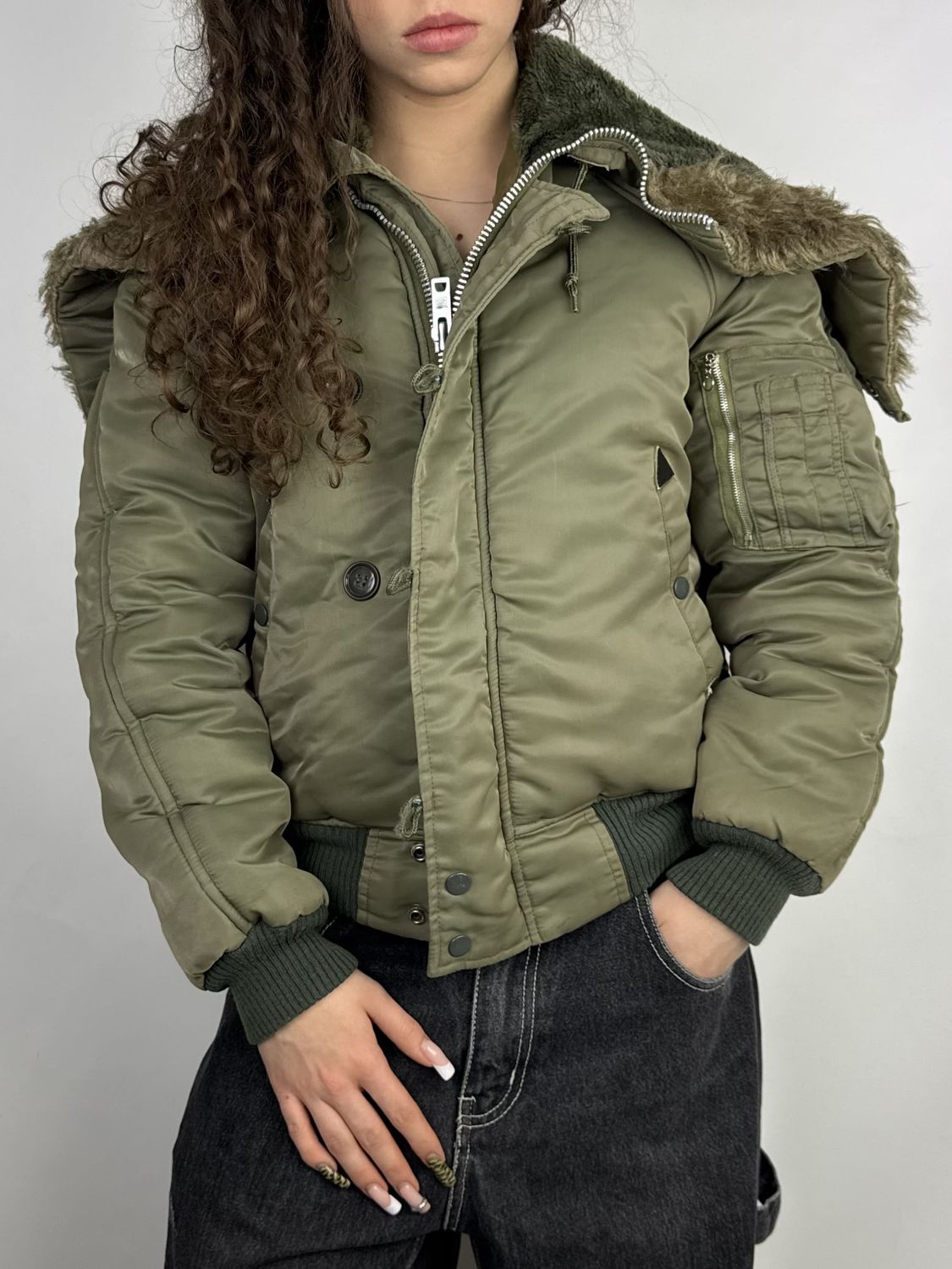 Kurtka N2B Army (Damskie S)