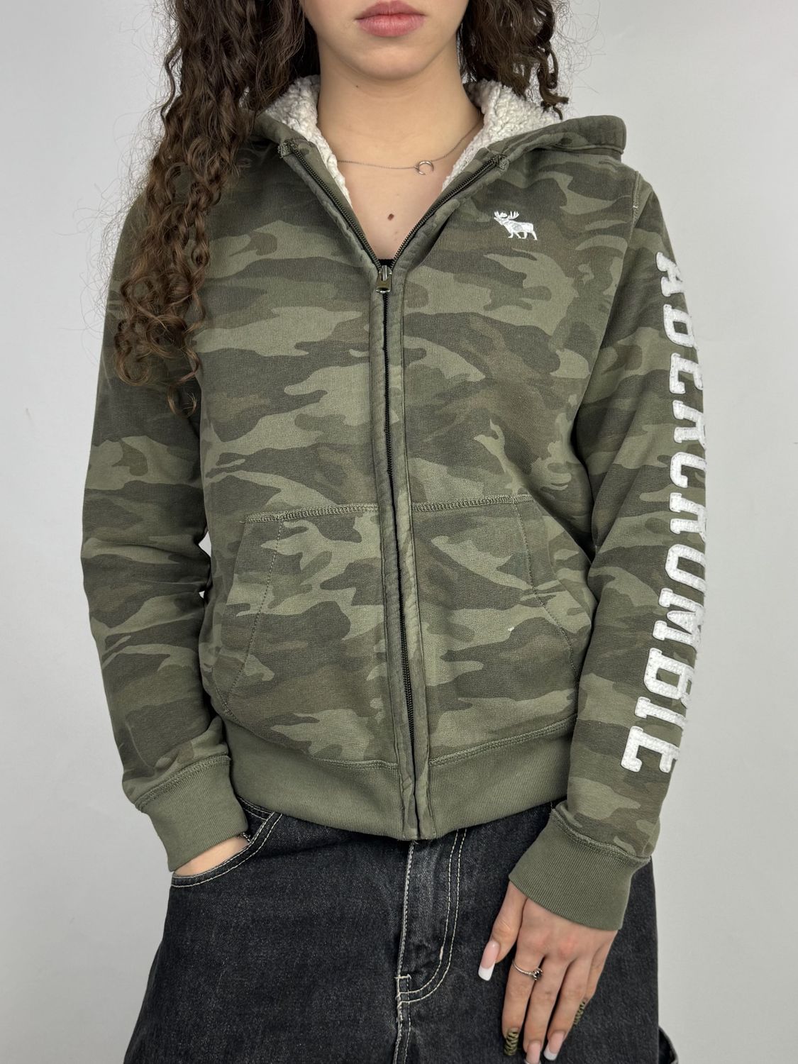 Bluza rozpinana Abercrombie &amp; Fitch (Damskie S)