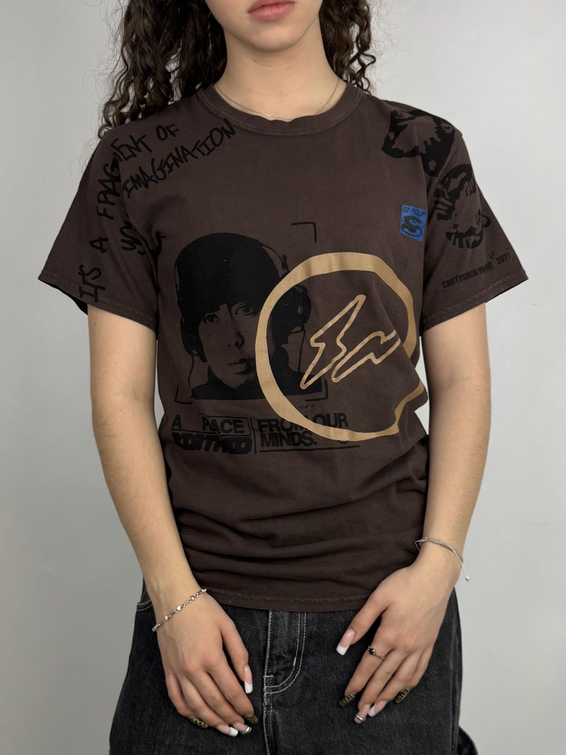 T-shirt Travis Scott x Fragment Hiroshi (S)