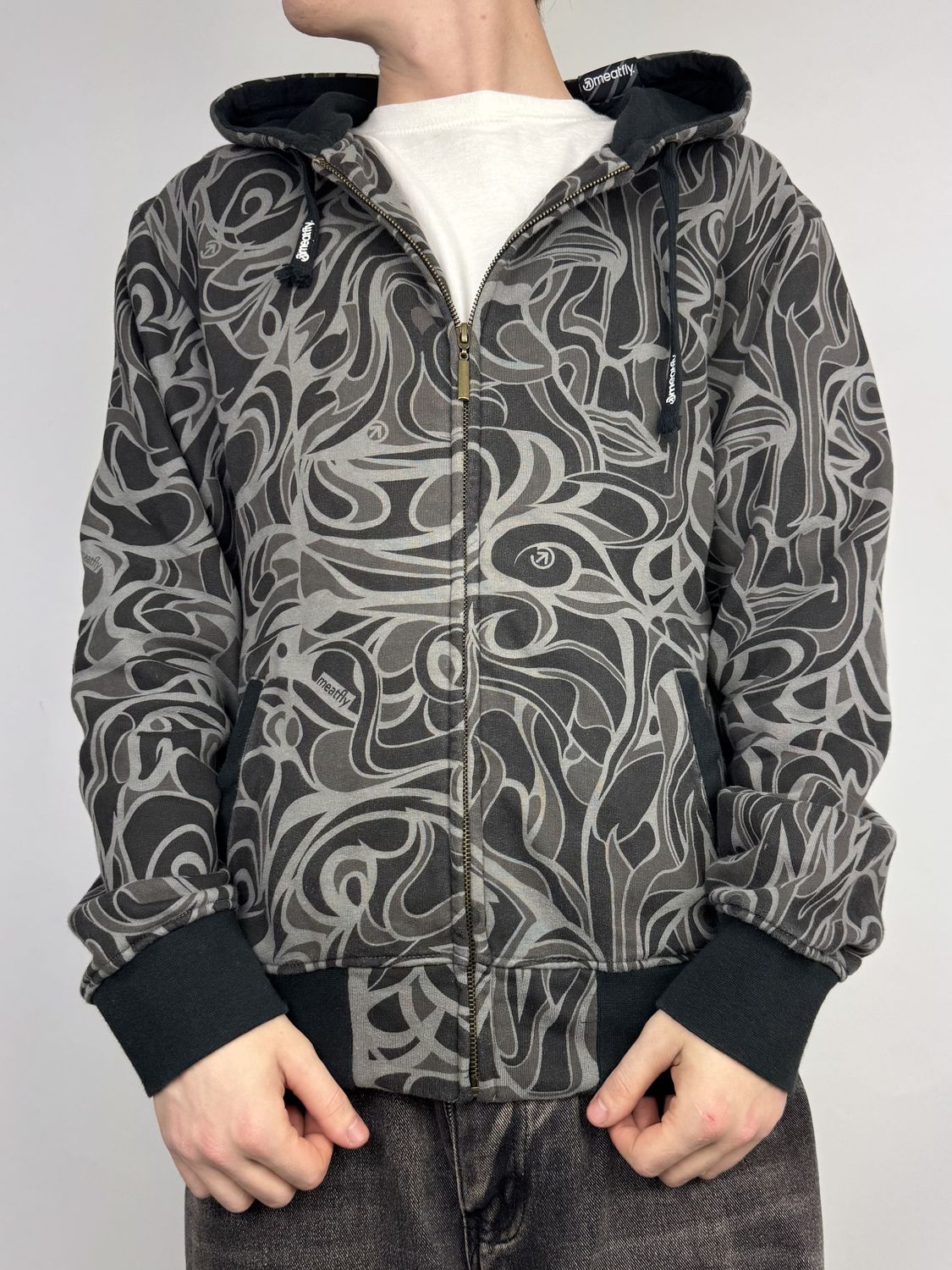 Bluza rozpinana Fullprint (L)