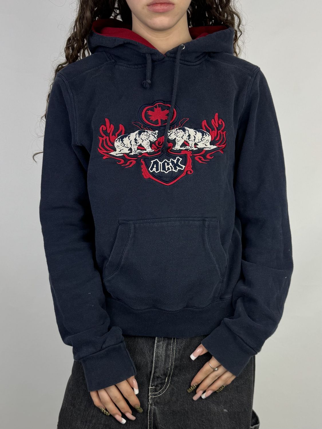 Bluza z kapturem Y2K (Damskie L)