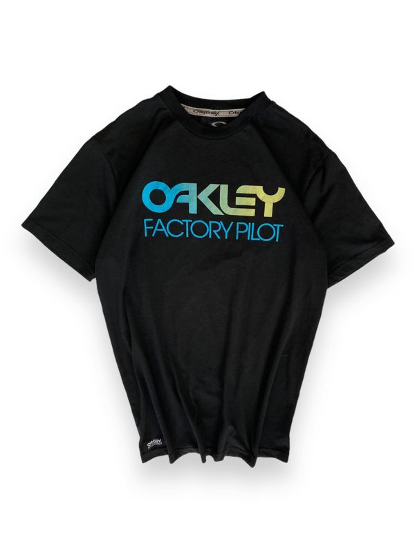 T-shirt z nadrukiem Oakley (S)