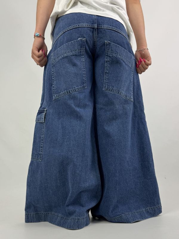 Spodnie Wide Leg (XS)