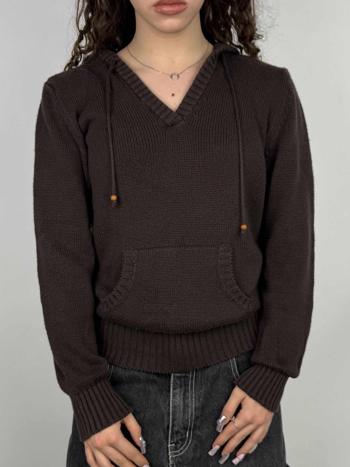 Sweter z kapturem (Damskie M)