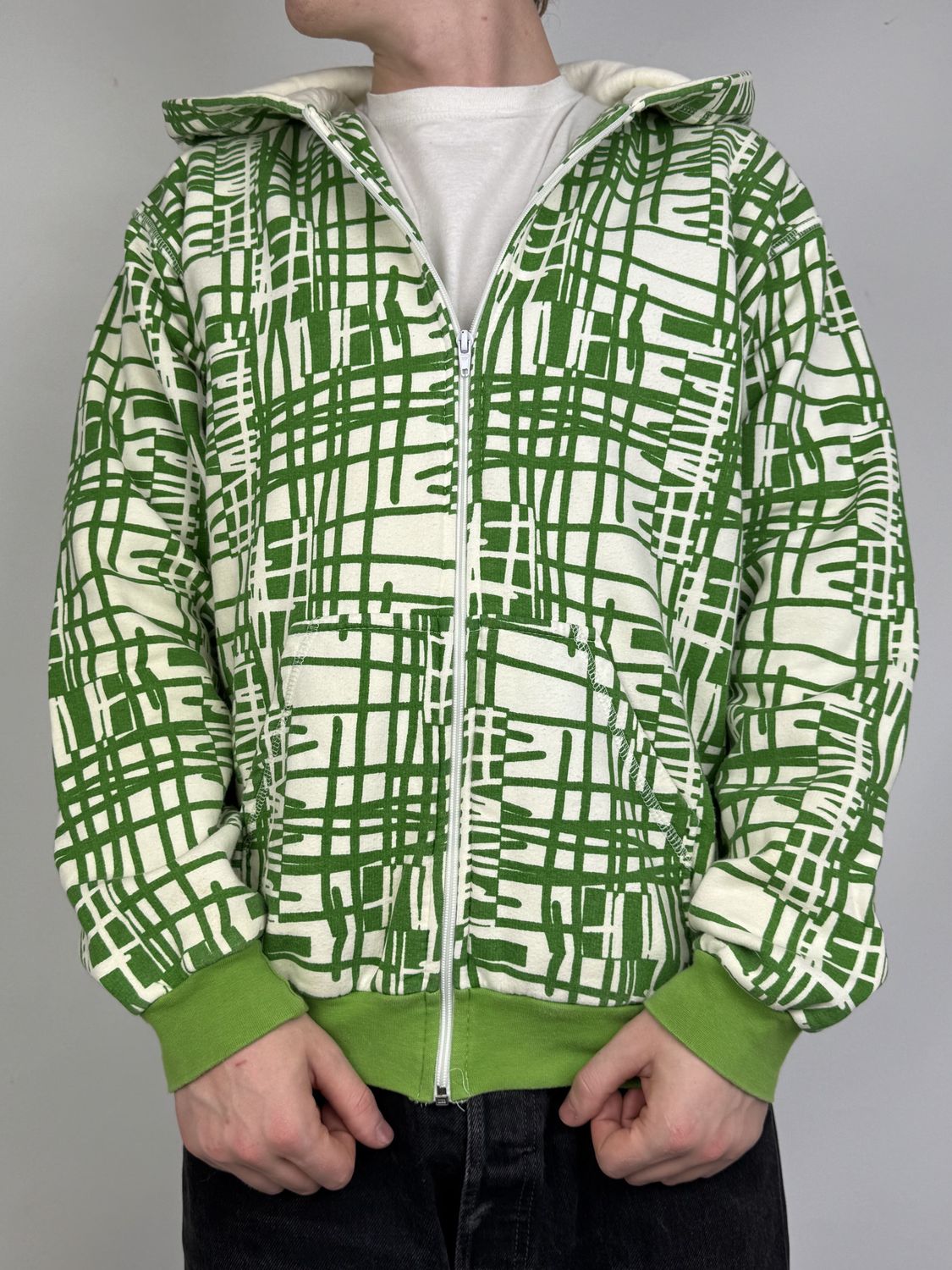 Bluza rozpinana Fullprint (L)