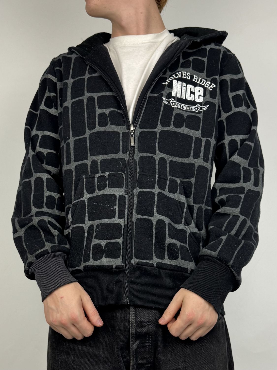 Bluza rozpinana Fullprint (M)