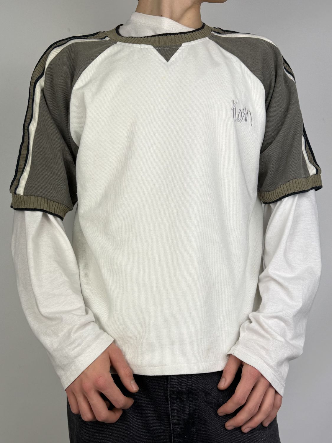 T-shirt Giant Korn 90's (L)