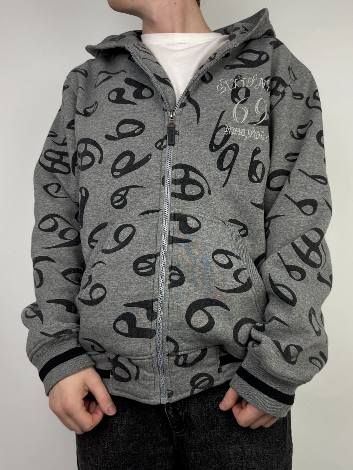 Bluza rozpinana Fullprint (XL)