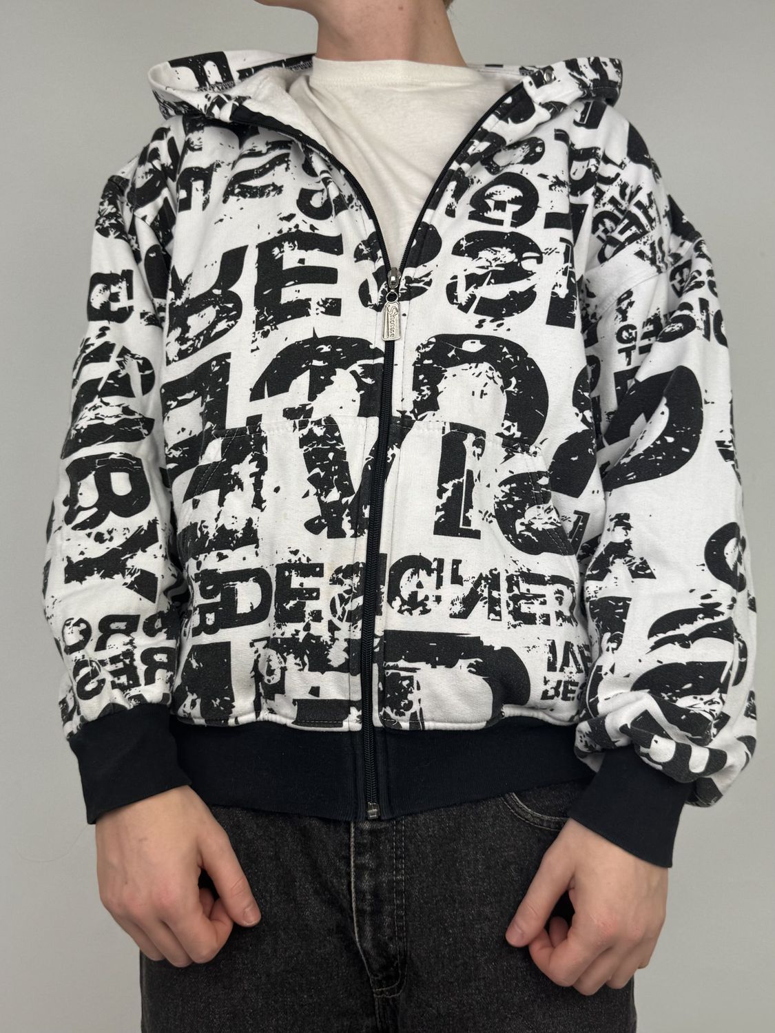 Bluza rozpinana Fullprint (S)