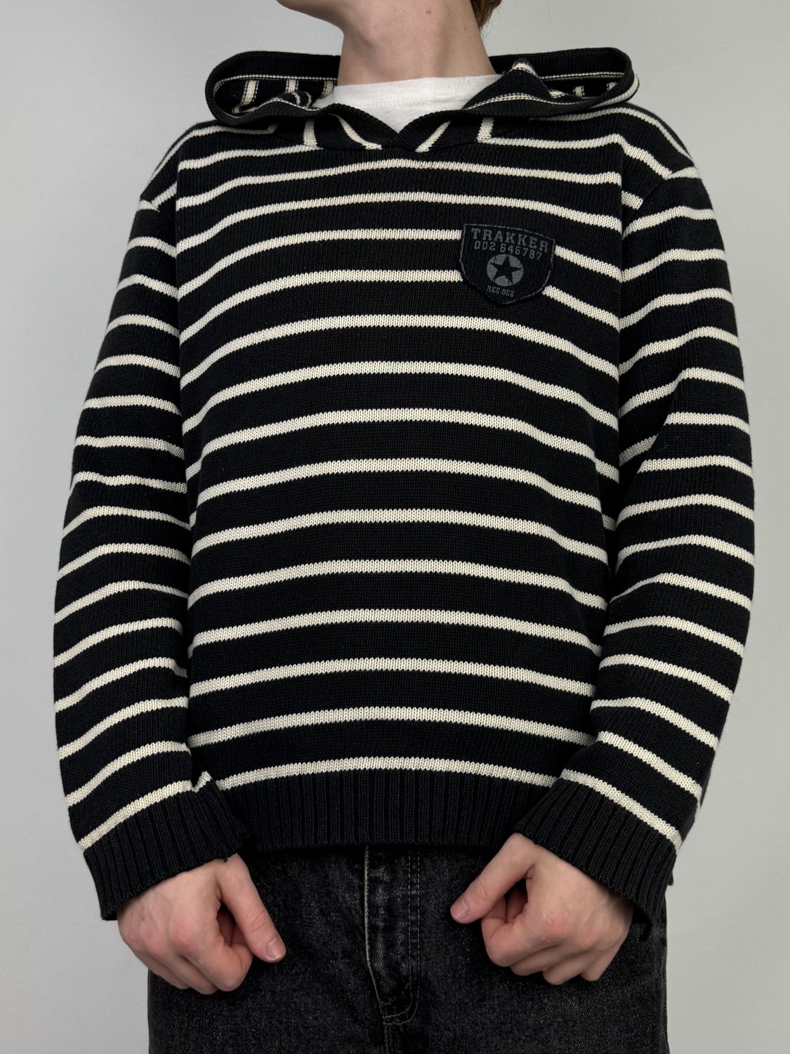 Sweter z kapturem Y2K (M)