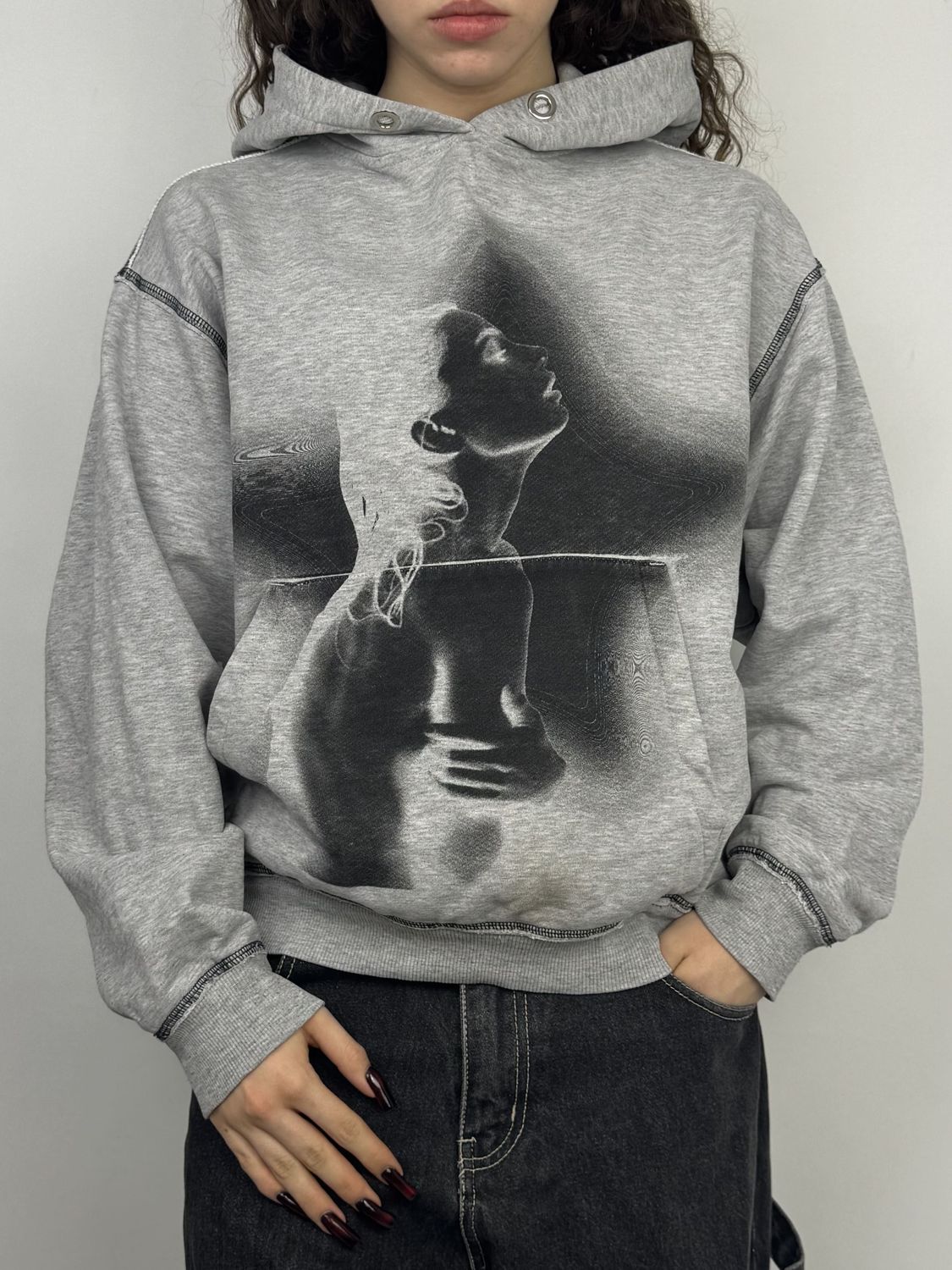 Bluza z kapturem Animal Wave (XS)