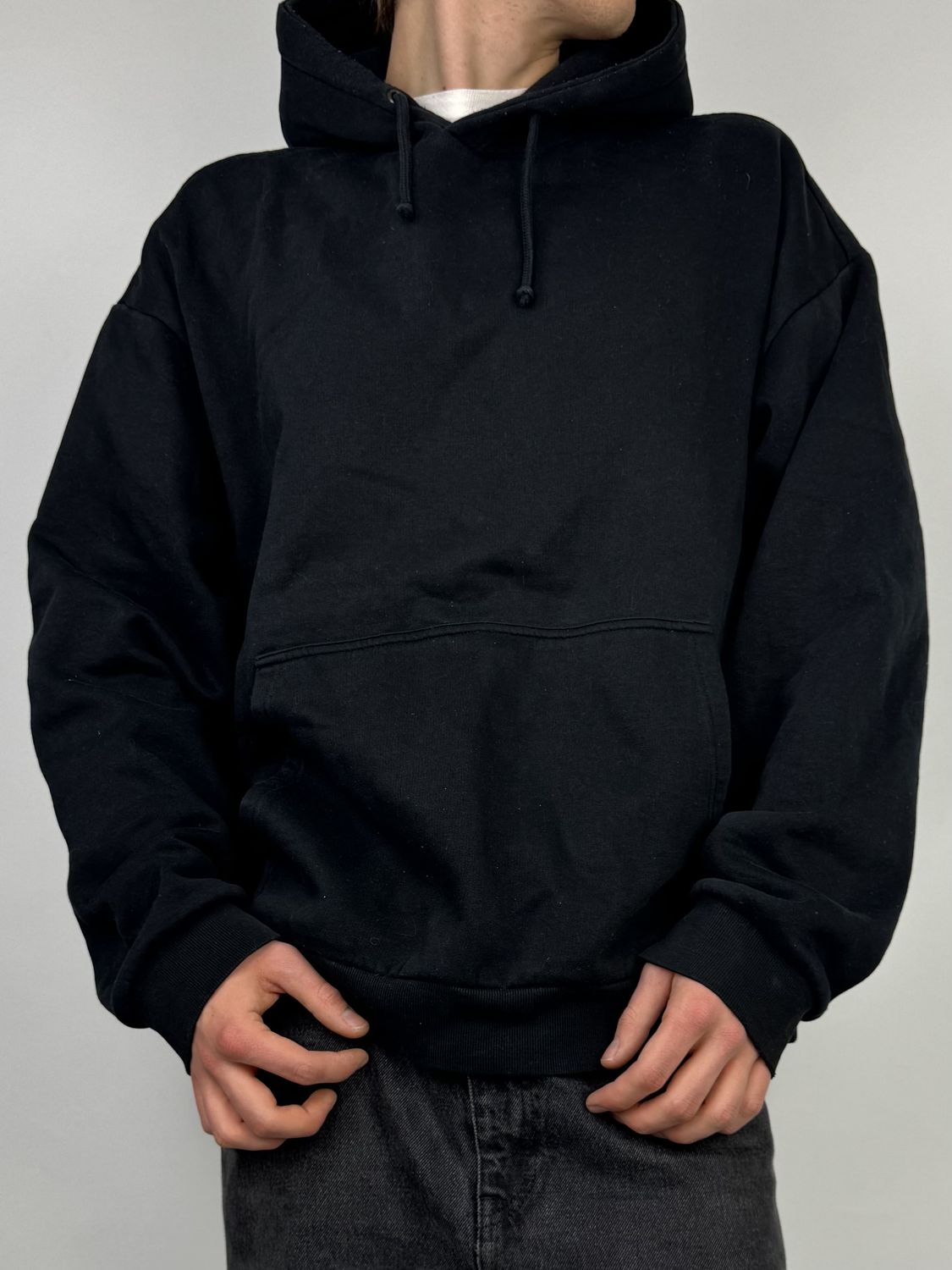 Bluza z kapturem Weekday (XL)