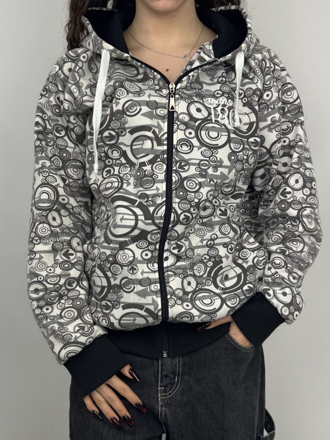 Bluza rozpinana Fullprint (S)