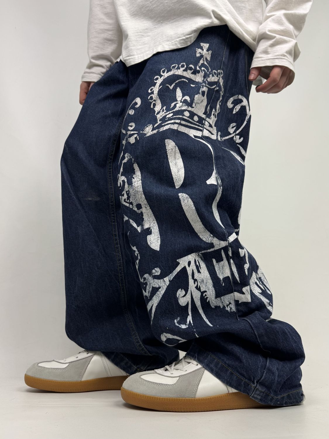 Spodnie Bsat Baggy (L)