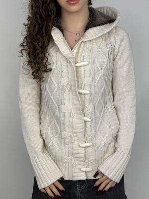 Sweter z Futerkiem Y2K (Damskie L)