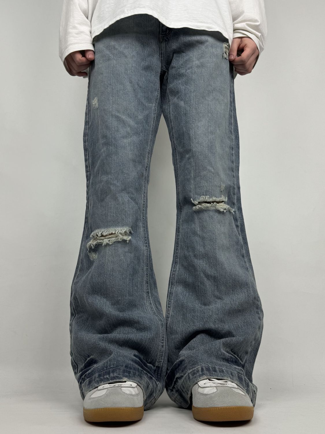 Spodnie Flared Y2K (L)