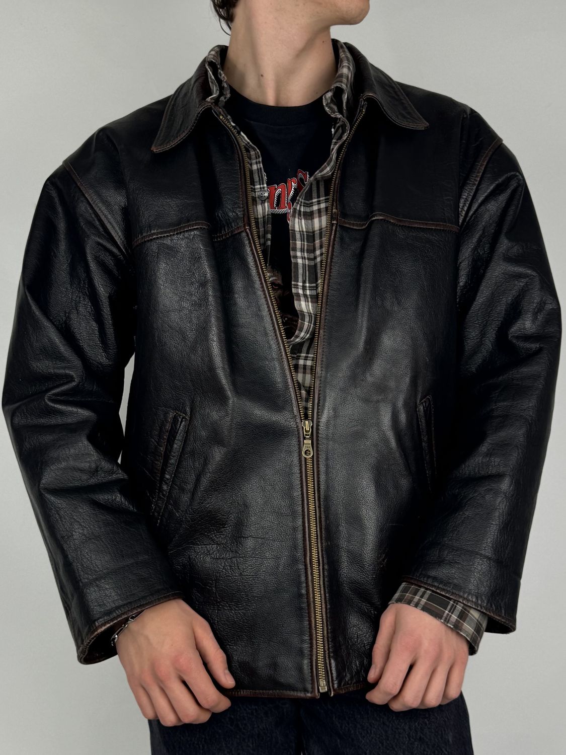 Kurtka Skórzana (XL)