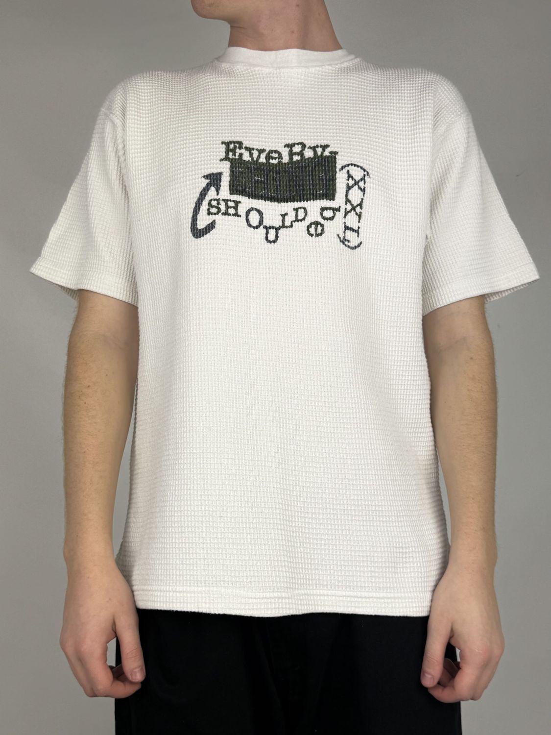 T-shirt Waffle Vintage (M)