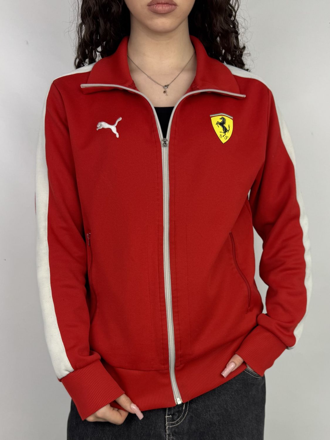 Bluza rozpinana Puma x Ferrari (S)