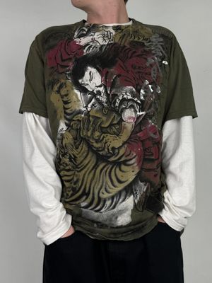 T-shirt Affliction Samurai Japan (XL)