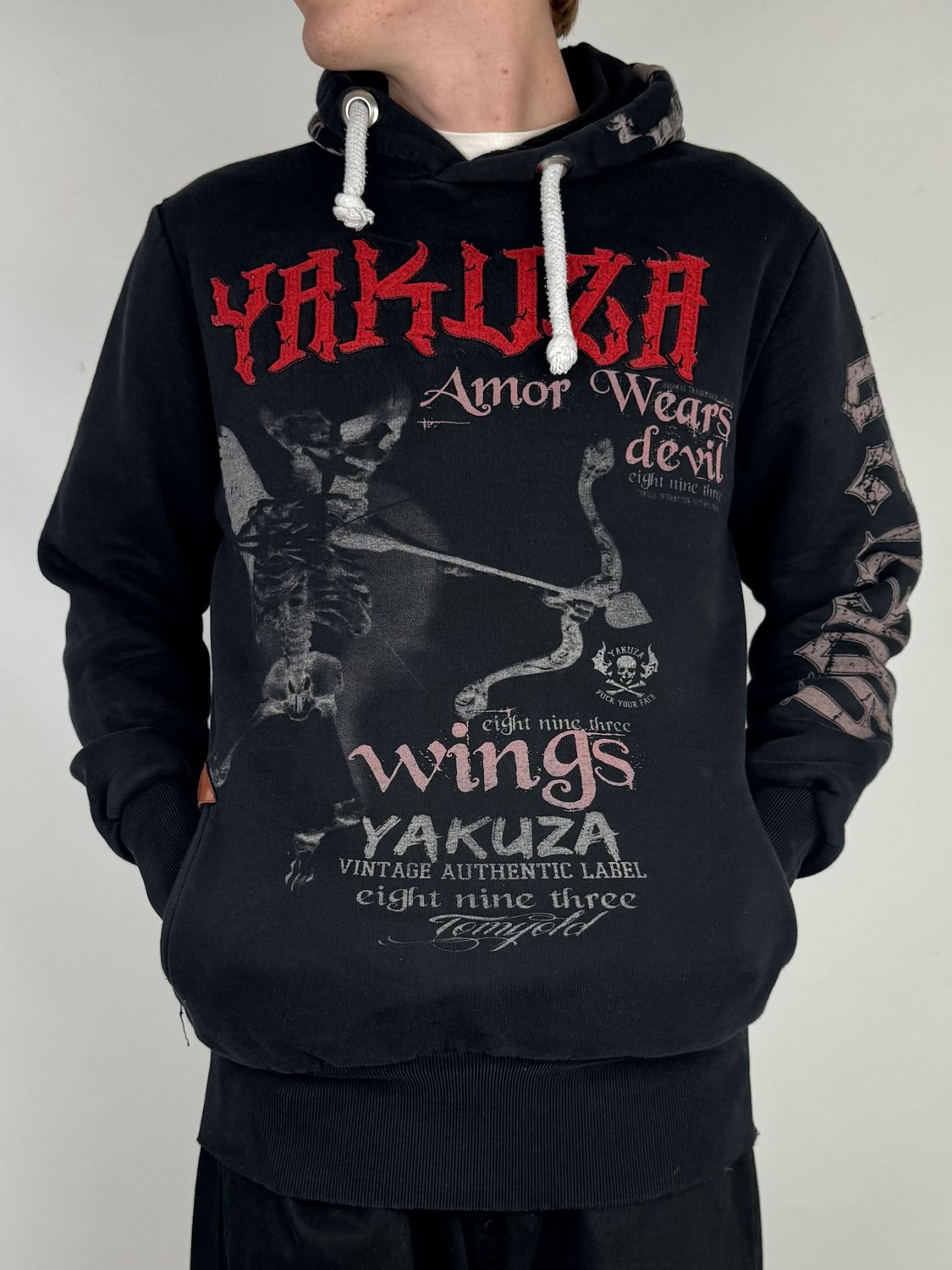 Bluza z kapturem Yakuza Fullprint (XL)