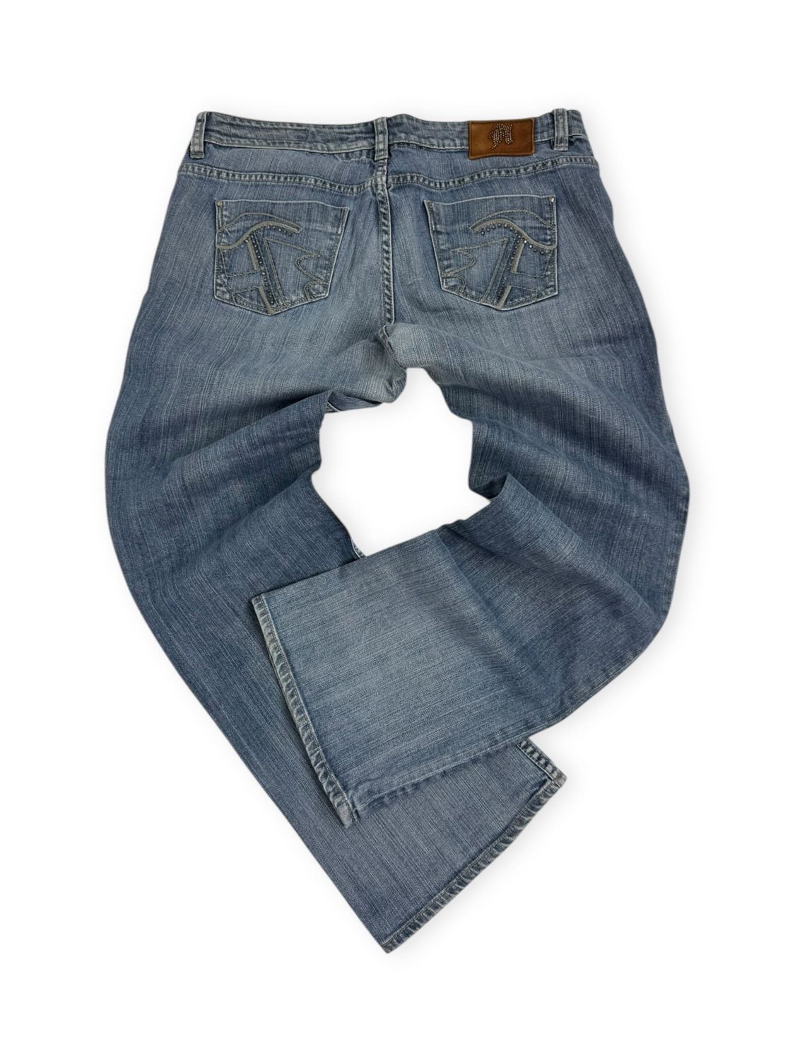 Spodnie z Haftem Y2K (Damskie M)