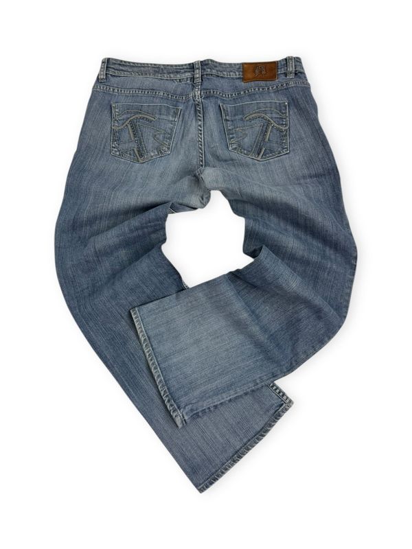 Spodnie z Haftem Y2K (Damskie M)