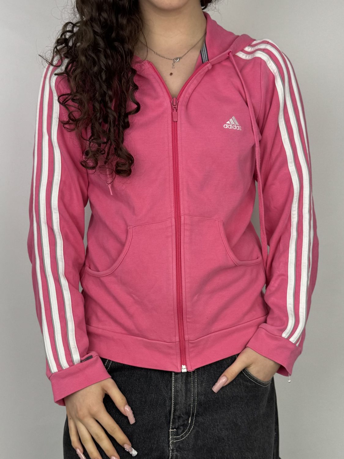 Bluza rozpinana Adidas Fullzip (Damskie S)