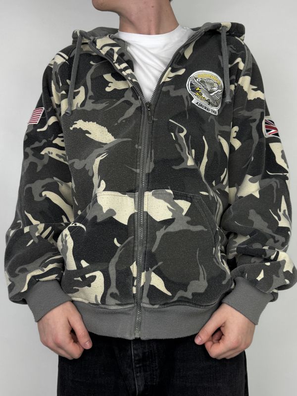 Bluza rozpinana Camo Zip (XL)