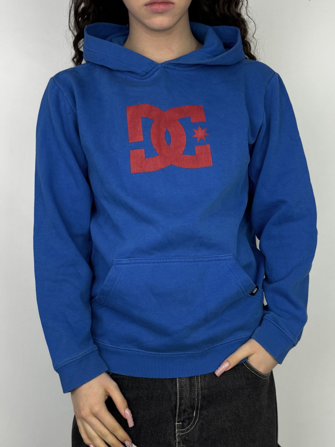 Bluza z kapturem DC Box Logo (Damskie M)