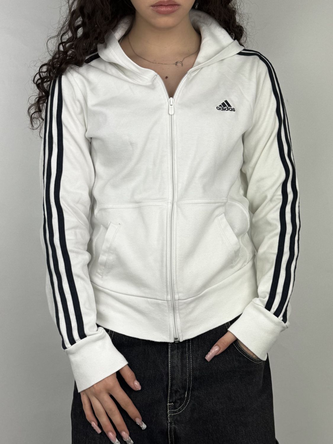 Bluza rozpinana Adidas Fullzip (Damskie M)