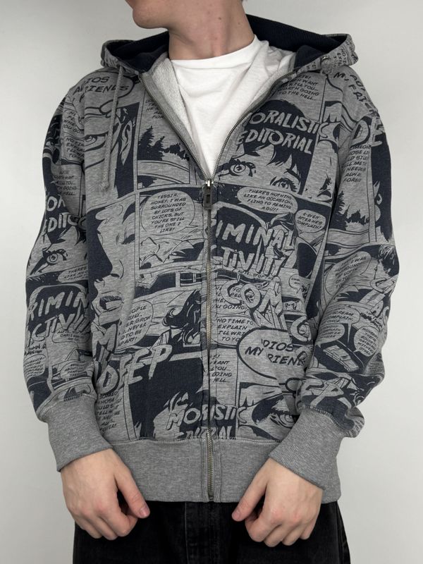 Bluza rozpinana Fullprint (M)