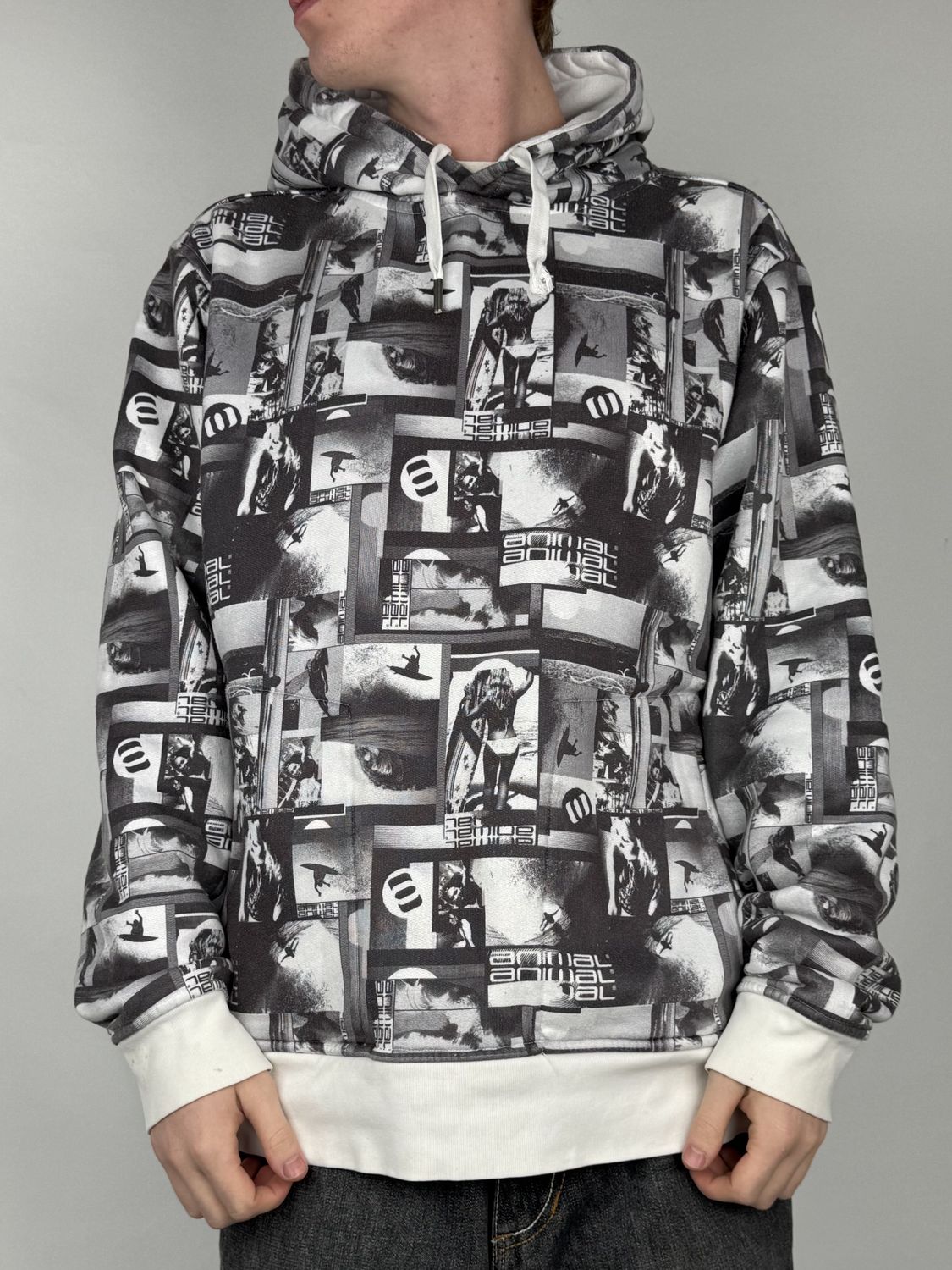 Bluza z kapturem Animal (XL)