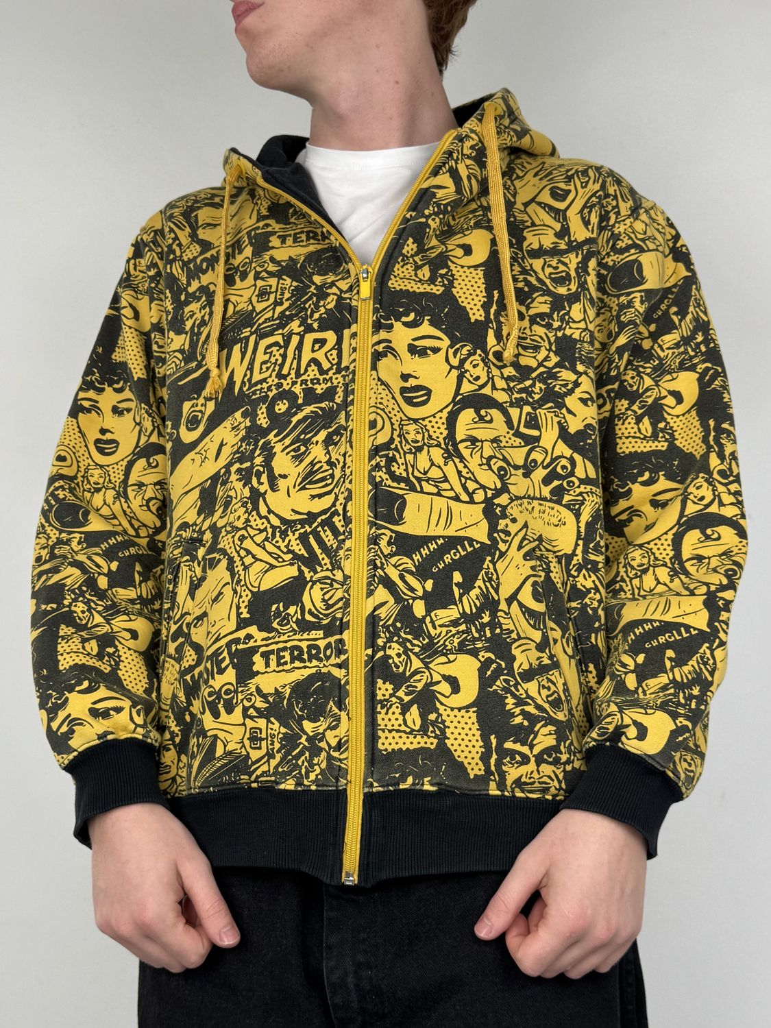 Bluza rozpinana Fullprint (M)