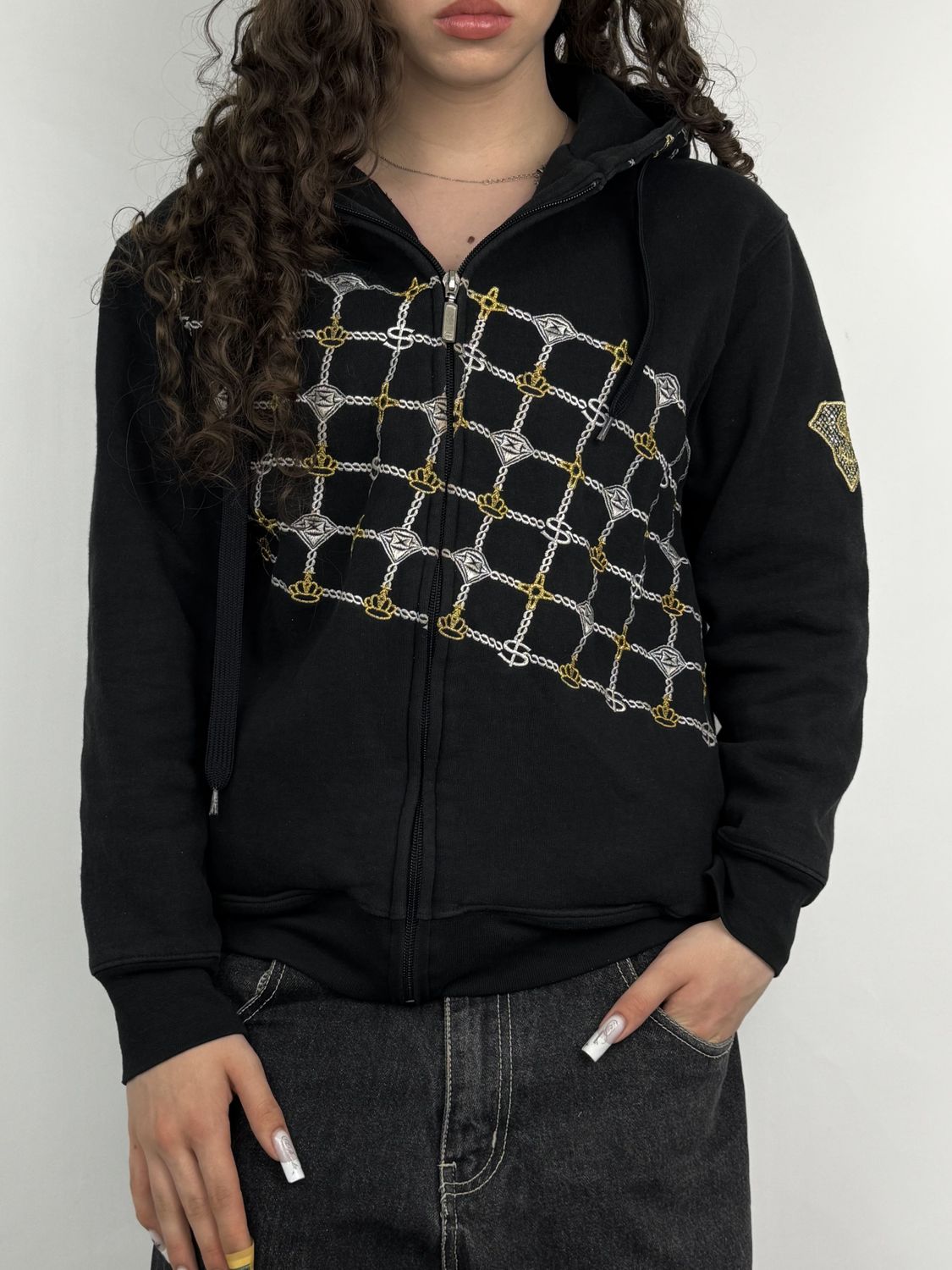 Bluza rozpinana Diamond (Damskie XS)